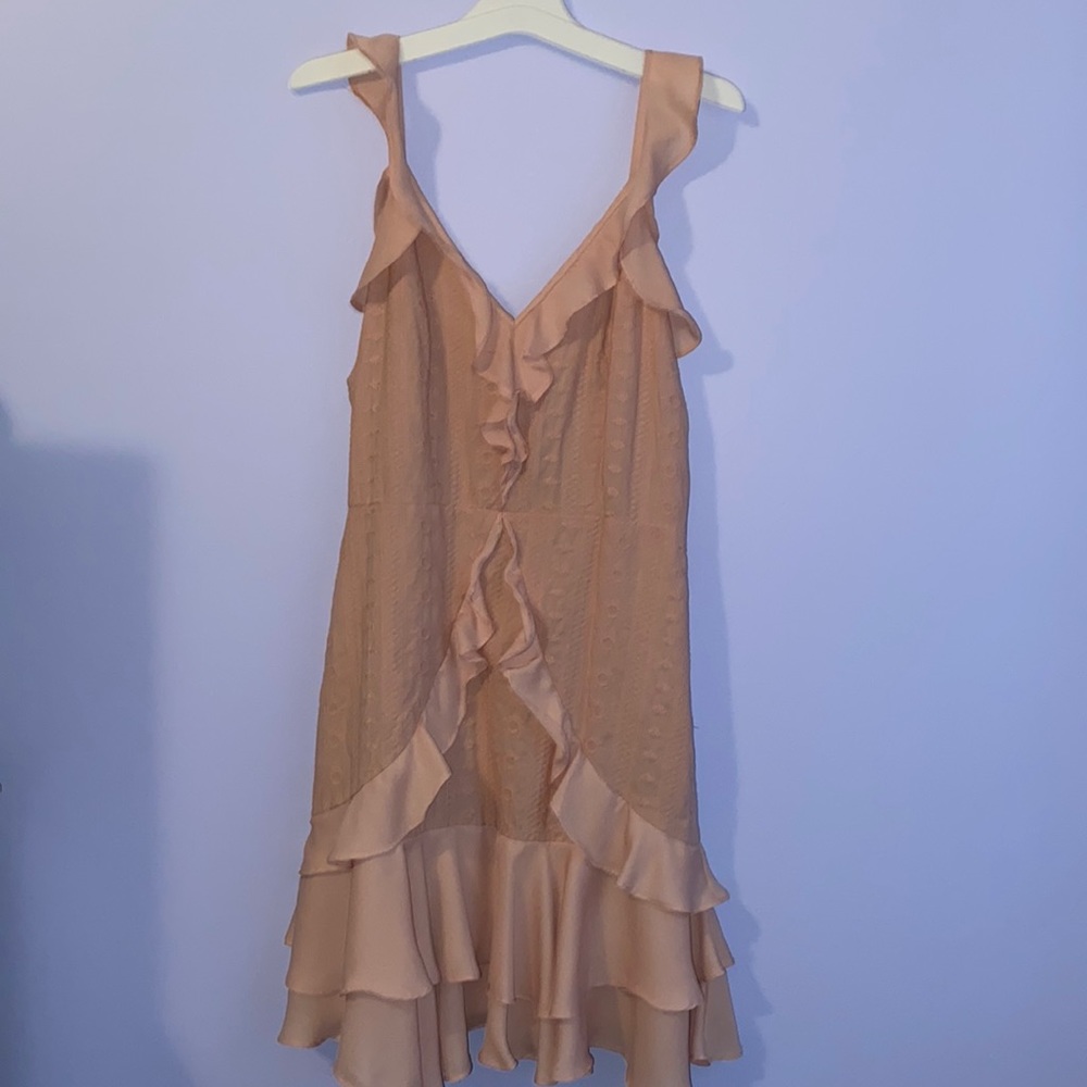 Gianni Bini dress, pink, worn once for graduation, zipper closure on the side
